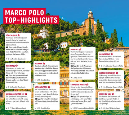 Marco Polo Reiseführer Schweiz (Deutsch, 2022, Marc Engelhardt)