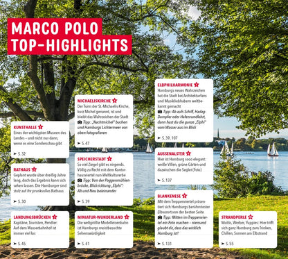 Marco Polo Reiseführer Hamburg (Deutsch, 2023, Dorothea Heintze)