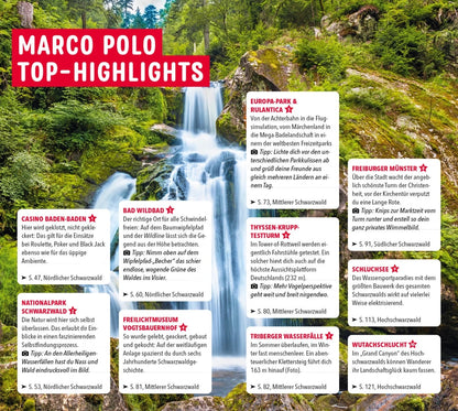Marco Polo Reiseführer Schwarzwald (Deutsch, 2023, Dr.Roland Weis, Florian Wachsmann)