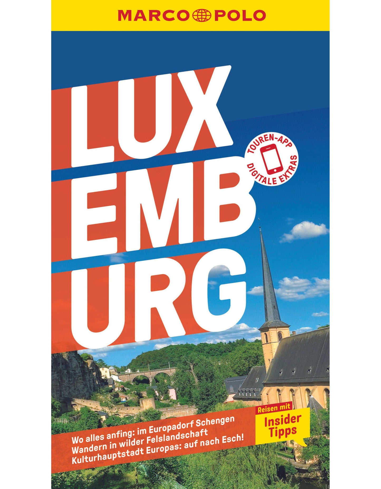 Marco Polo Reiseführer Luxemburg (Deutsch, 2023, Wolfgang Felk, Susanne Jaspers)