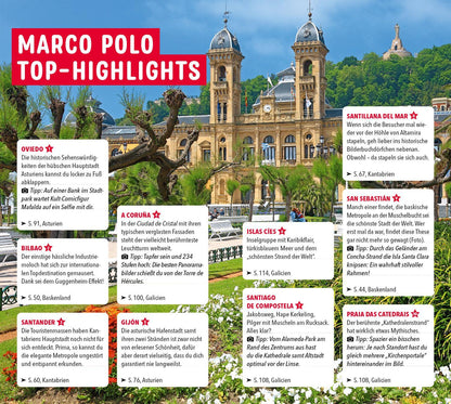 Marco Polo Reiseführer Nordspanische Küste (Deutsch, 2023, Susanne Jaspers, Jone Karres Azurmendi)