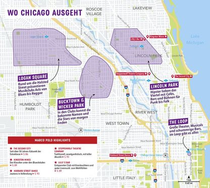 MARCO POLO Reiseführer / MARCO POLO Reiseführer Chicago und die grossen Seen