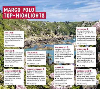 MARCO POLO Reiseführer / MARCO POLO Reiseführer Kanalinseln, Jersey, Guernsey, Herm, Sark, Alderney