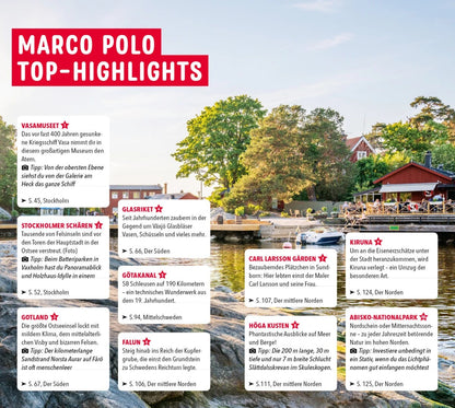 Marco Polo Reiseführer Schweden (Deutsch, 2023, Clemens Bomsdorf, Karin Bock-H?ggmark)