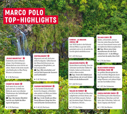 Marco Polo Reiseführer Mauritius (Deutsch, 2023, Birgit Weidt, Freddy Langer)