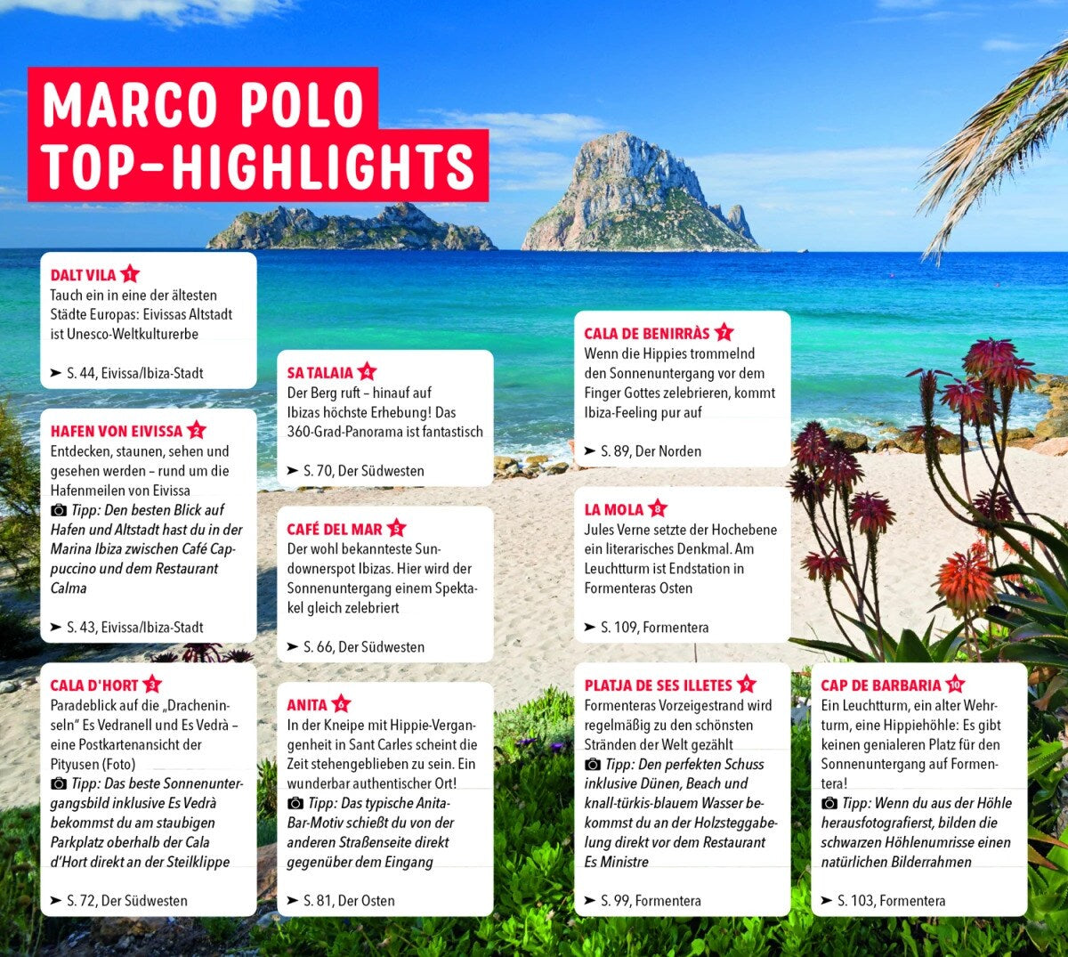 Marco Polo Reiseführer Ibiza, Formentera (Deutsch, 2023, Andreas Drouve, Marcel Brunnthaler)