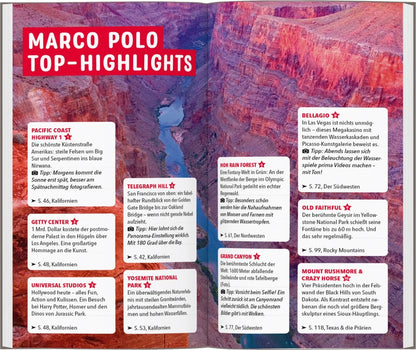 Marco Polo Reiseführer USA West (Deutsch, 2023, Karl Teuschl)