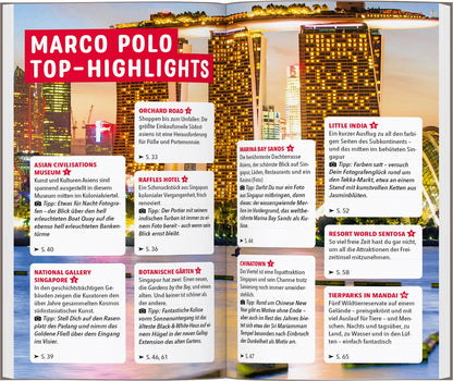 Marco Polo Reiseführer Singapur (Deutsch, 2024, Christoph Hein, Sabine Hein)