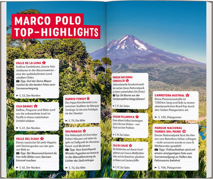 Marco Polo Reiseführer Chile (Deutsch, 2024, Malte Sieber, Sophia Boddenberg)
