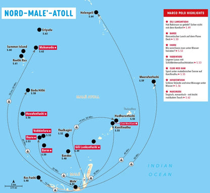 Marco Polo Reiseführer Malediven (Deutsch, 2023, Heiner F. Gstaltmayr, Silke Timmer)