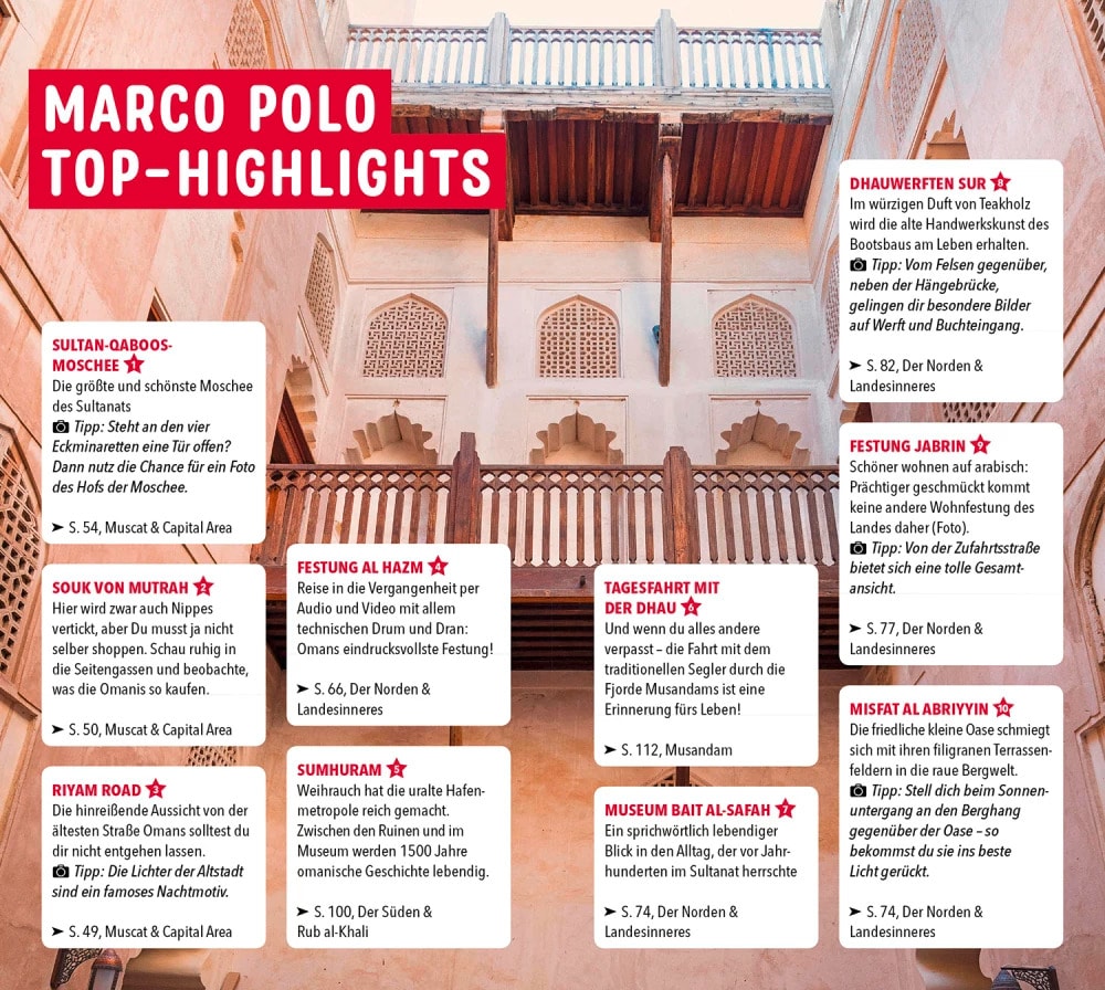 MARCO POLO Reiseführer Oman