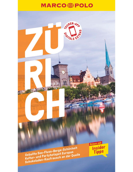 Marco Polo Reiseführer Zürich (Deutsch, 2022, Gabrielle Attinger)