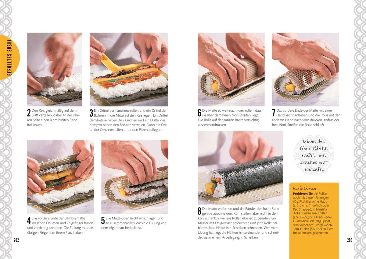 Dorling Kindersley Sushi (Deutsch, 2017, Kimiko Barber, Hiroki Takemura)