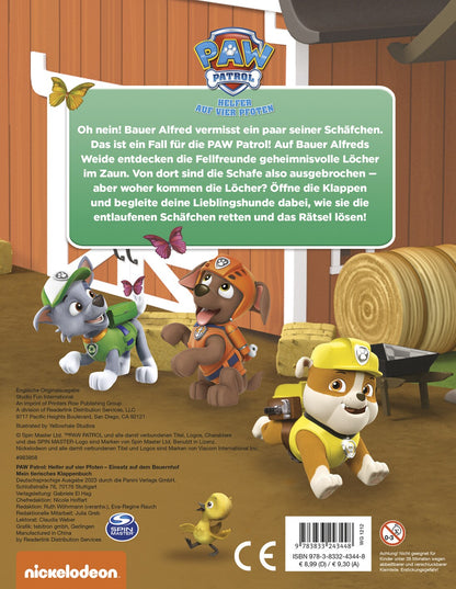 PAW Patrol: Einsatz auf dem Bauernhof - Mein tierisches Klappenbuch