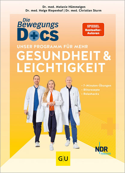 GU Die Bewegungs-Docs - Unser Programm für mehr Gesundheit und Leichtigkeit (Deutsch, 2024, Christian Sturm, Helge Riepenhof, Melanie Hümmelgen)