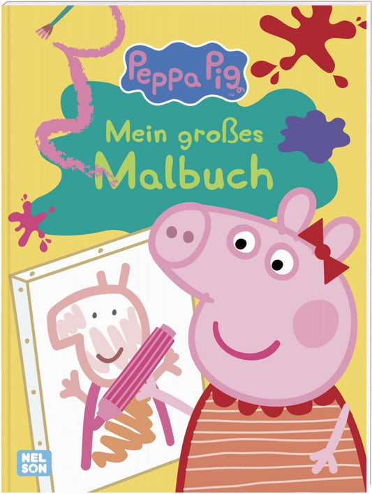 Nelson Peppa: Mein grosses Malbuch