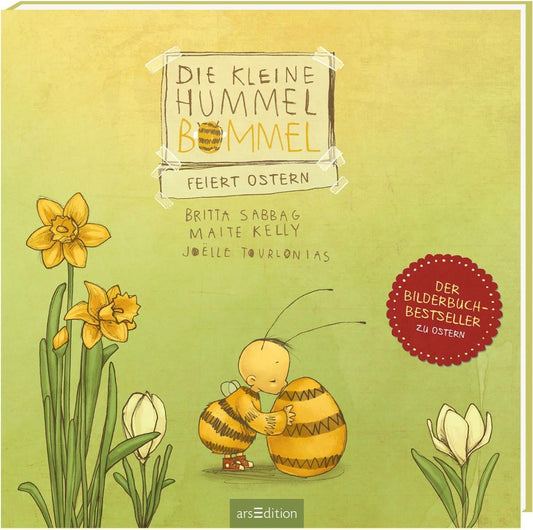 Ars Edition Die kleine Hummel Bommel feiert Ostern (Deutsch, 2018, Britta Sabbag)