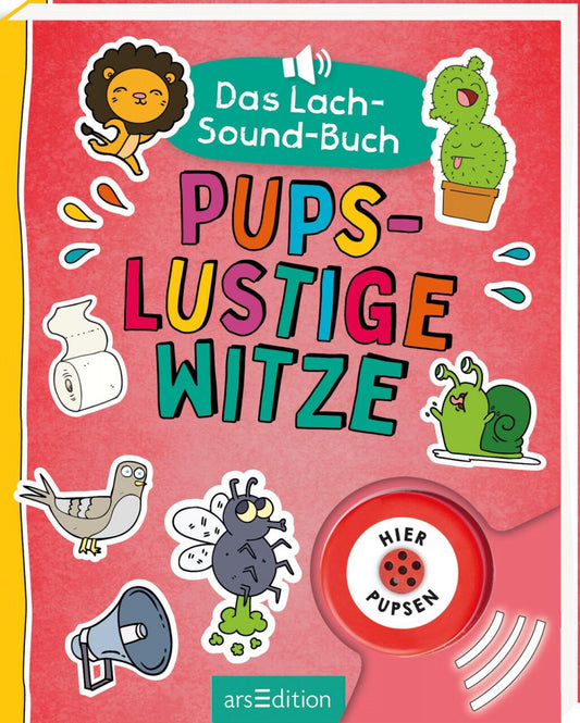 Ars Edition Das Lach-Sound-Buch - Pupslustige Witze (Deutsch, 2022, Philip Kiefer)