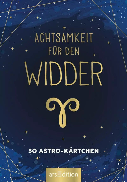 Ars Edition Achtsamkeit für den Widder (Deutsch, 2022, Ars Edition)