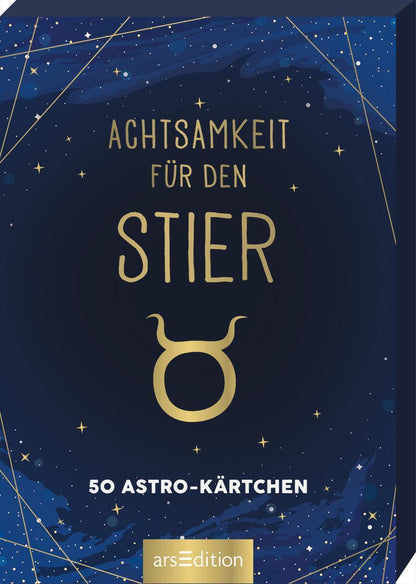 Ars Edition Achtsamkeit für den Stier (Deutsch, 2022)