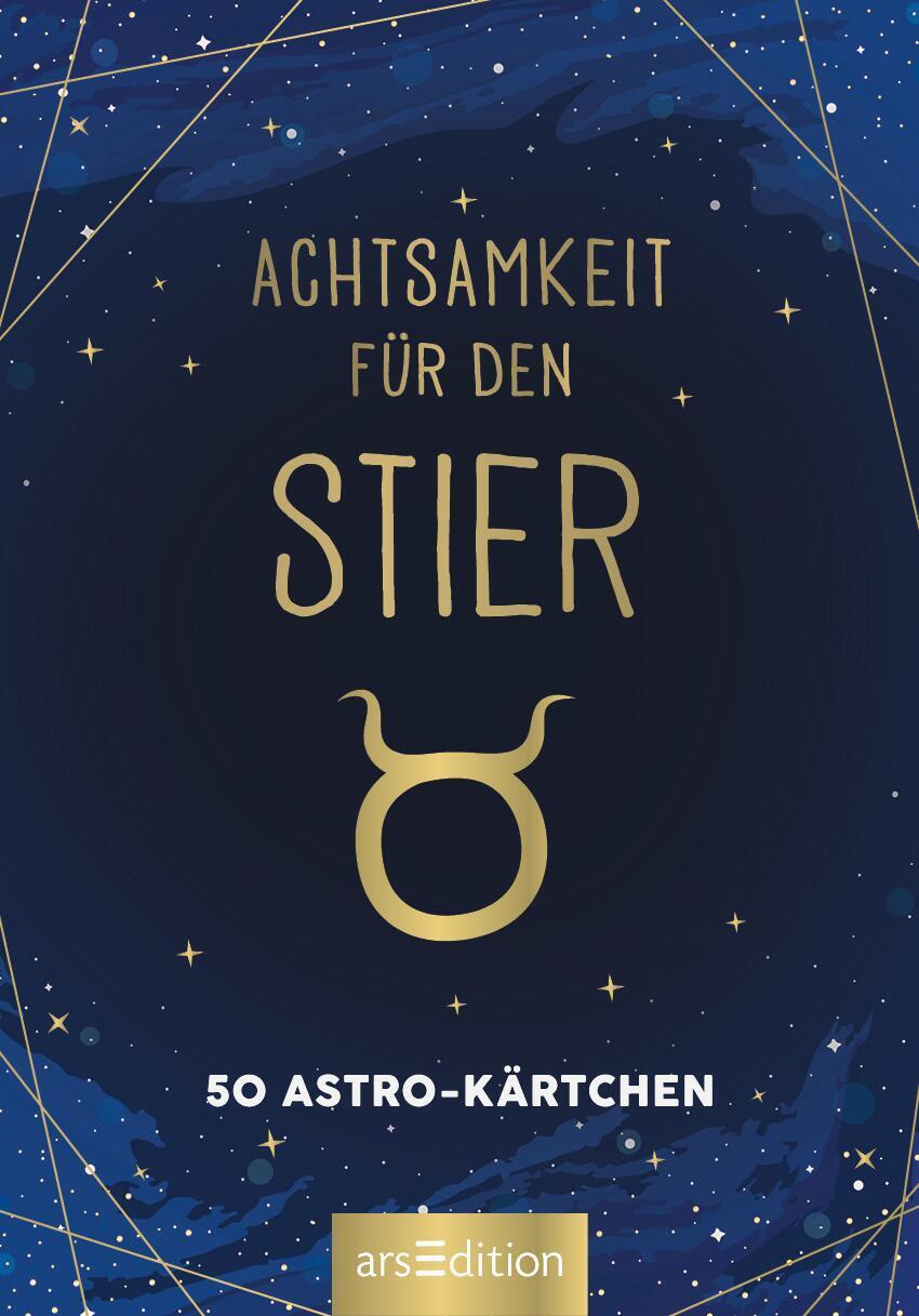 Ars Edition Achtsamkeit für den Stier (Deutsch, 2022)