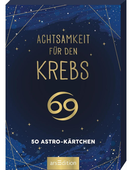 Ars Edition Achtsamkeit für den Krebs (Deutsch, 2022, Ars Edition)