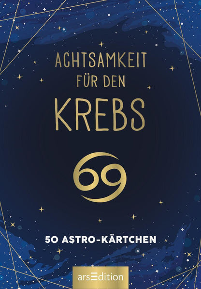 Ars Edition Achtsamkeit für den Krebs (Deutsch, 2022, Ars Edition)