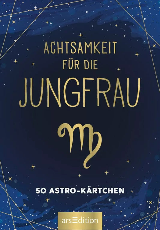 Ars Edition Achtsamkeit für die Jungfrau (Deutsch, 2022, Ars Edition)