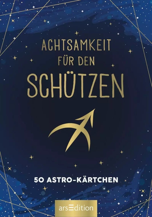 Ars Edition Achtsamkeit für den Schützen (Deutsch, 2022, Ars Edition)