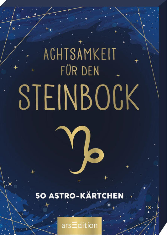 Ars Edition Achtsamkeit für den Steinbock (Deutsch, 2022)