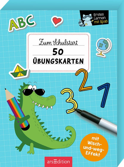 Erstes Lernen mit Spass - Zum Schulstart: 50 Übungskarten