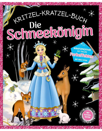 Schwager & Steinlein Die Schneekönigin Kritzel-Kratzel-Buch für Kinder ab 5 Jahren (Deutsch, 2021)
