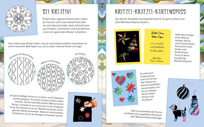 Schwager & Steinlein Die Schneekönigin Kritzel-Kratzel-Buch für Kinder ab 5 Jahren (Deutsch, 2021)