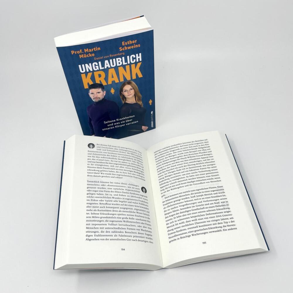 Ullstein Unglaublich krank (Deutsch, 2024, Martin Mücke, Daniel von Rosenberg, Esther Schweins)