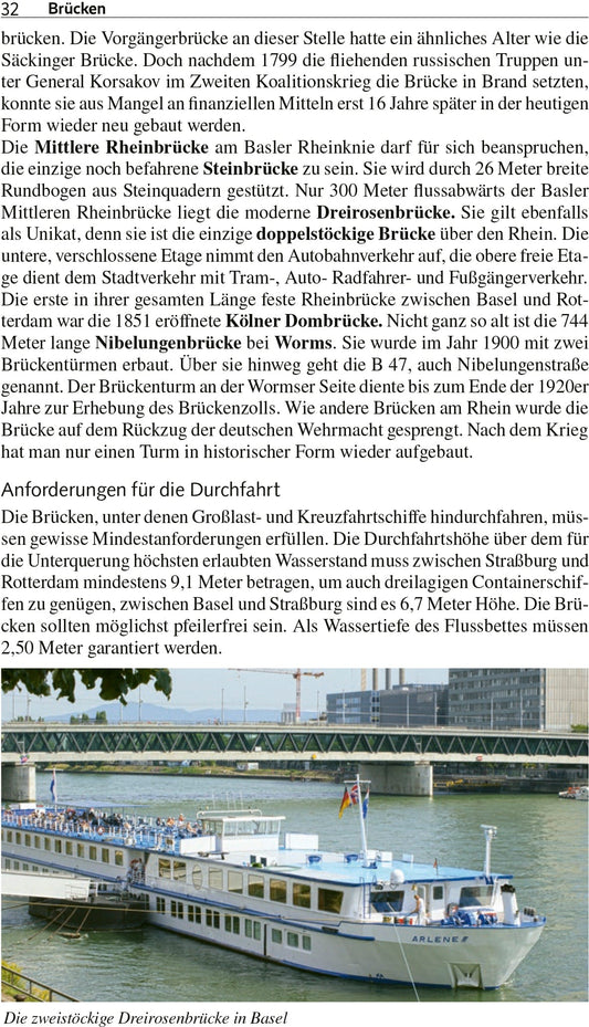 Trescher Reiseführer Flusskreuzfahrten Rhein (Deutsch, 2024, Annette Lorenz)