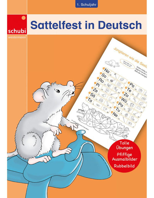 Schubi Lehrmittel Sattelfest in Deutsch. 1. SJ. (Deutsch, 2017, Peter Goetsch)