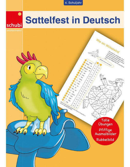 Schubi Lehrmittel Sattelfest in Deutsch. 4. Schuljahr (Deutsch, 2017, Peter Goetsch)