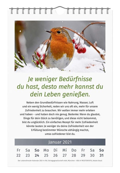 Der Lebensfreude-Kalender 2024