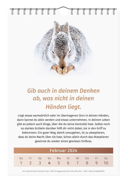 Der Lebensfreude-Kalender 2024