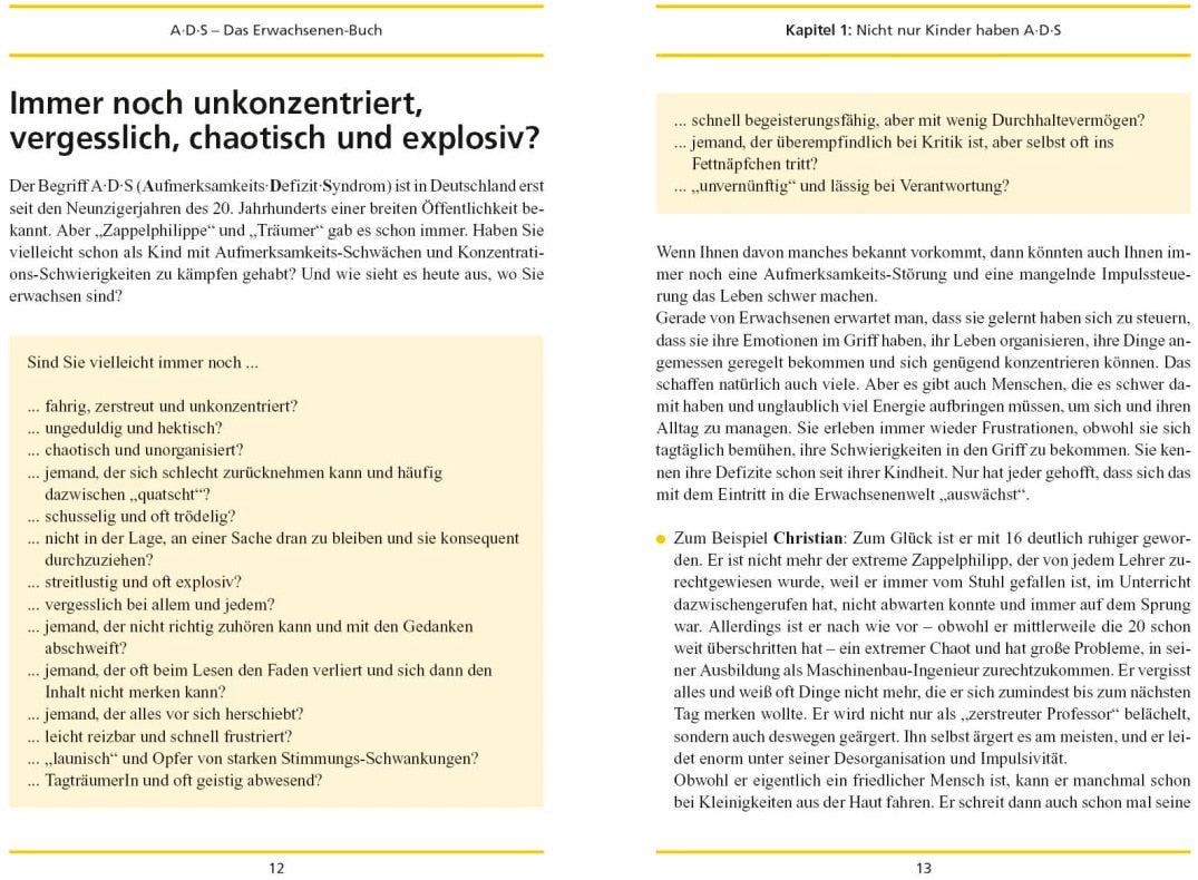 Dressler Cecilie A·D·S das Erwachsenen-Buch (Deutsch, 2005, Petra-Marina Hammer, Dieter Claus, Elisabeth Aust-Claus)