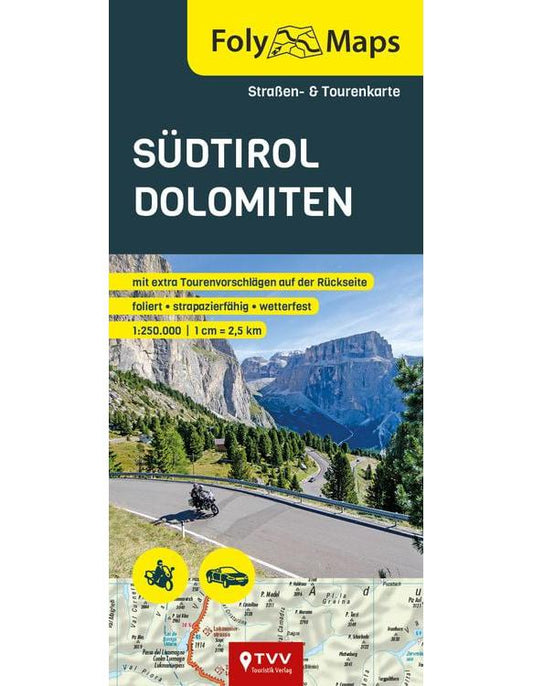 FolyMaps Südtirol Dolomiten 1:250 000