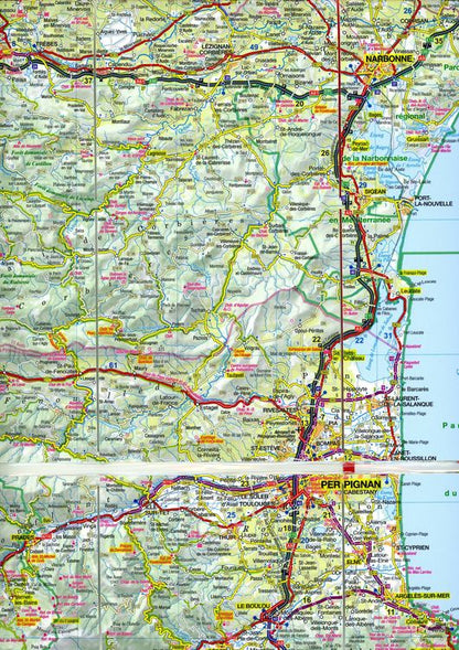 MoTourMaps Pyrenäen (Frankreich - Spanie