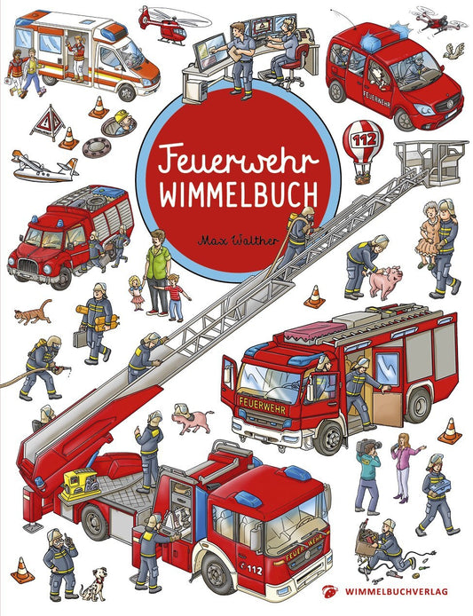Wimmelbuch Feuerwehr Wimmelbuch - Das große Bilderbuch ab 2 Jahre