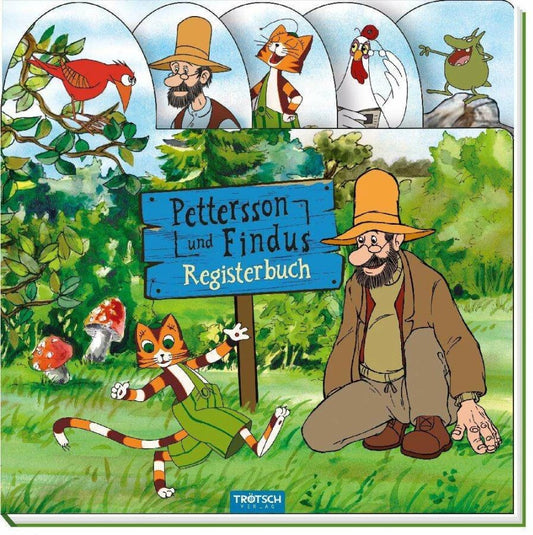Trötsch Pettersson und Findus Registerbuch mit Klappen (Deutsch, 2020, Trötsch Verlag GmbH & Co. KG)
