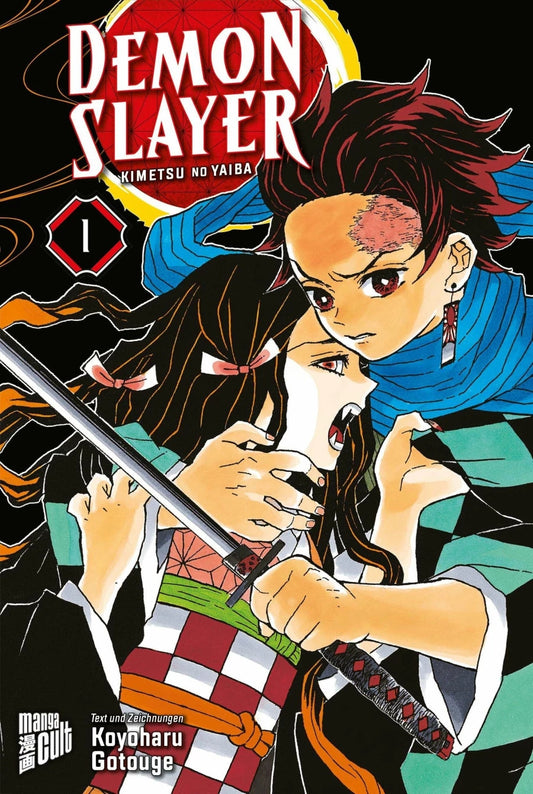 Manga Cult Demon Slayer 1 (Deutsch, 2020, Koyoharu Gotouge, Burkhard Höfler)