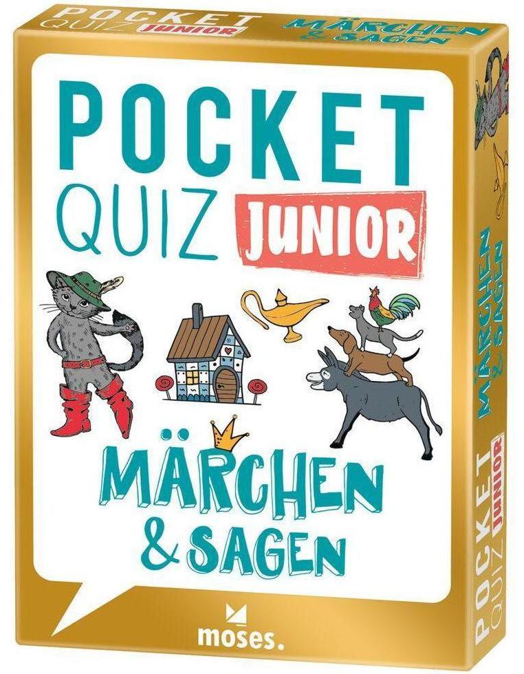 Moses Pocket Quiz junior Märchen & Sagen