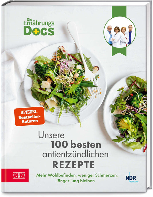 ZS Die Ernährungs-Docs - Unsere 100 besten antientzündlichen Rezepte (Deutsch, 2024, Matthias|Andresen  Riedl)