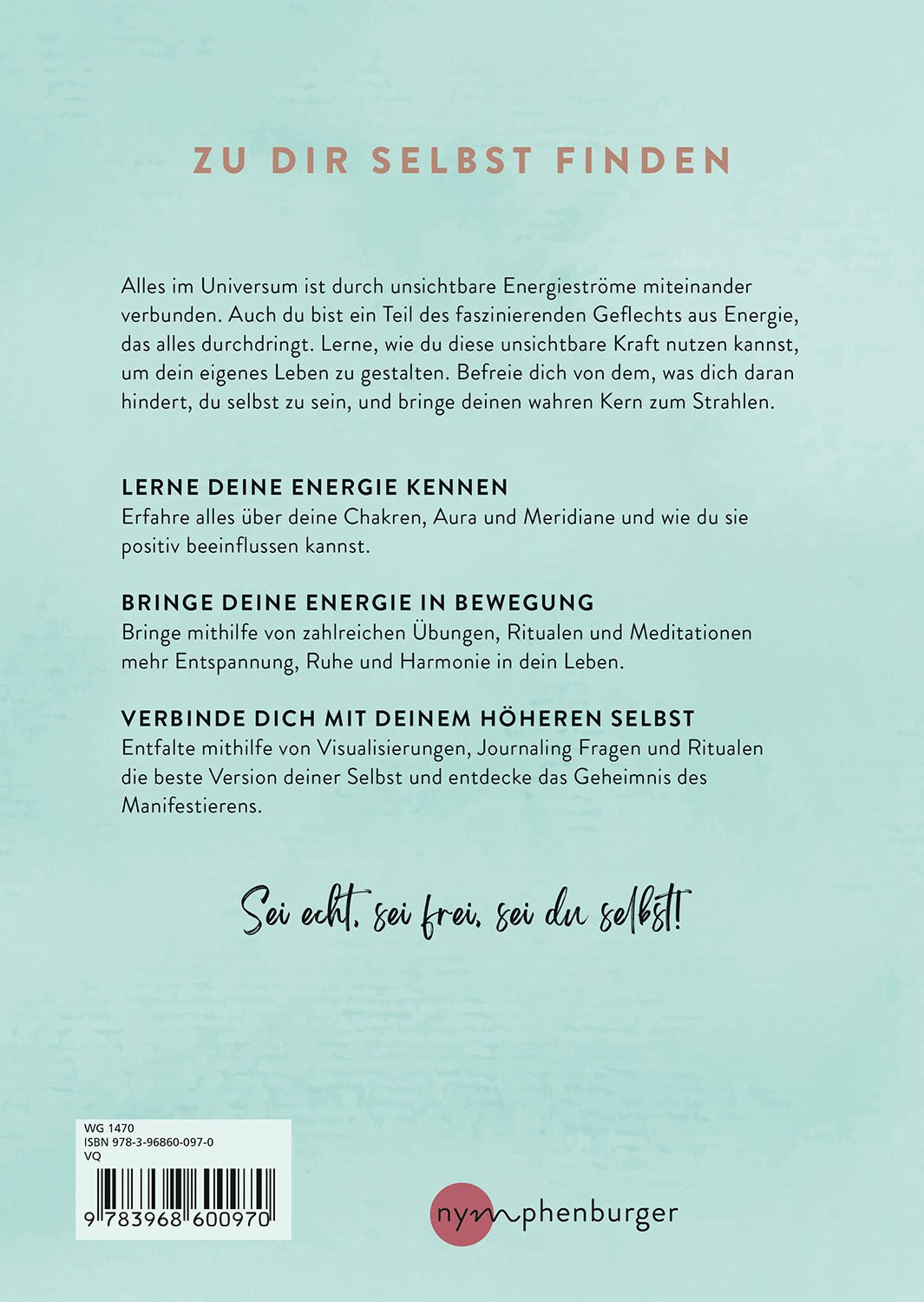 Nymphenburger Alles ist Energie (Deutsch, 2024, Natalie van Ratingen)