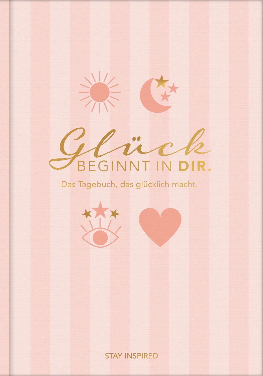 Nova MD Das Tagebuch das glücklich macht (A5, Liniert, Harter Einband)