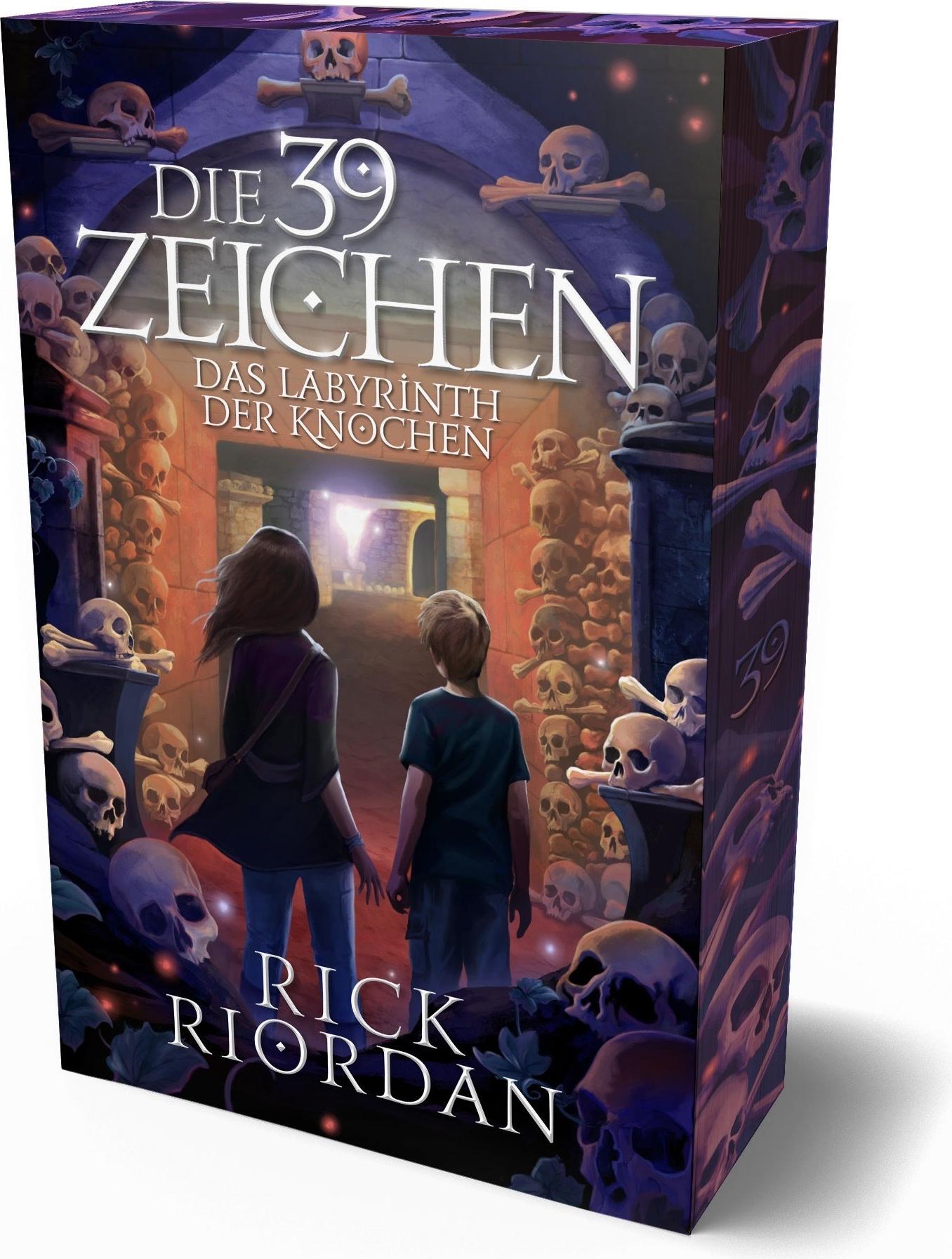 Adrian Die 39 Zeichen Band 1: Das Labyrinth der Knochen (Deutsch, 2024, Rick Riordan)